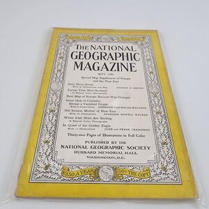 National Geographic Magazine May 1940 No Insert